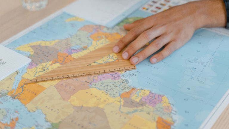 Carte d’Afrique Sénégal pour le voyageur : distances, routes, repères