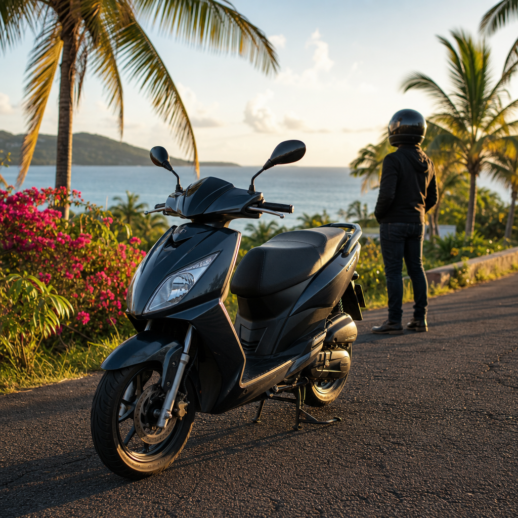 Se déplacer en scooter en Martinique : ce qu&rsquo;il faut savoir