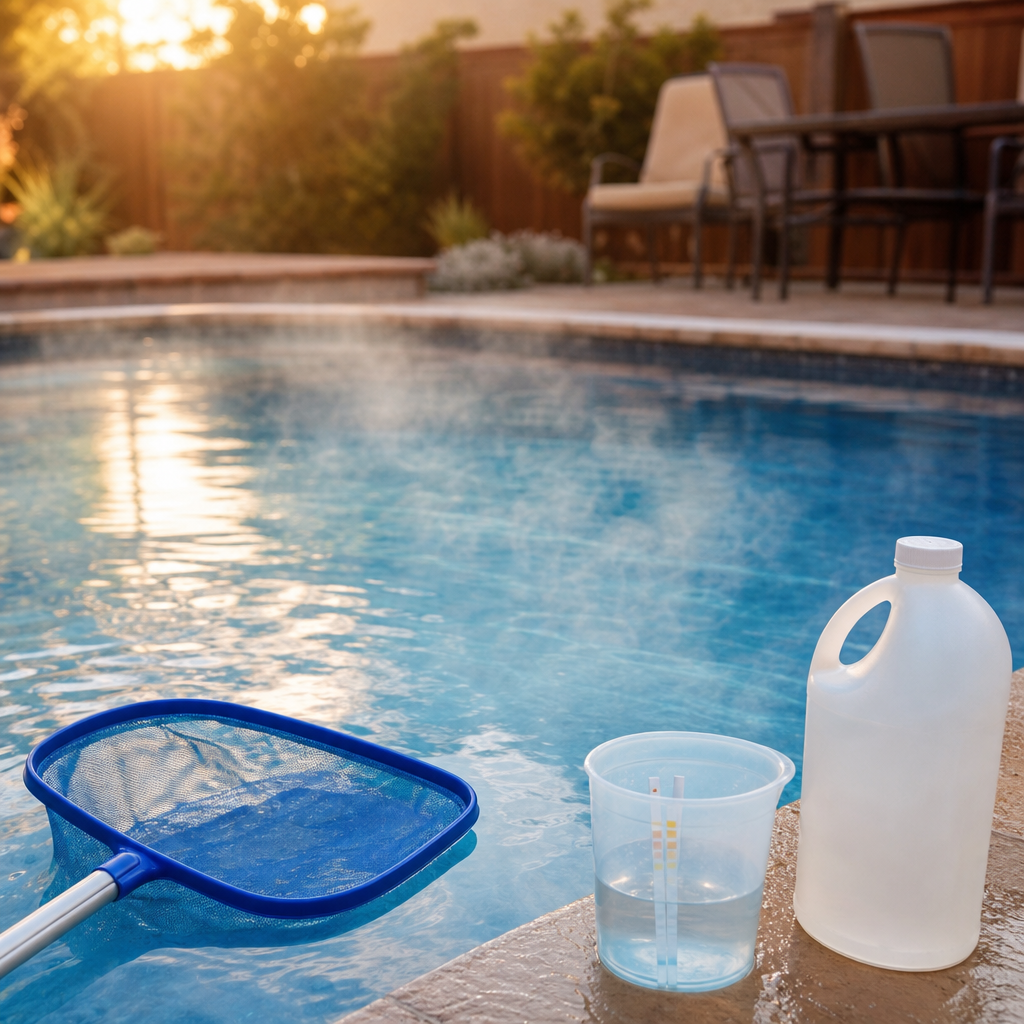 J&rsquo;ai mis trop de clarifiant dans ma piscine​ : que faire ?